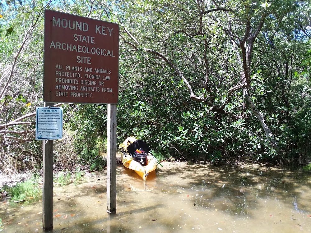 Mound Key Archaeological State Park near Estero, FL