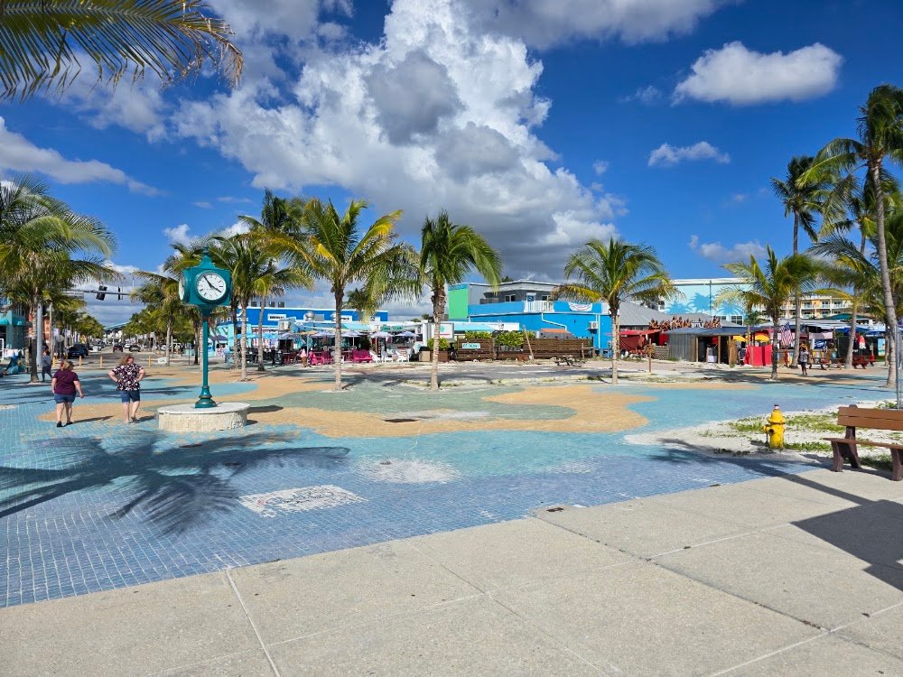 Times Square near Fort Myers Beach, FL